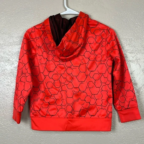 Xersion boy athletic‎ full zip orange black hoddie size small/8 - Picture 2 of 8